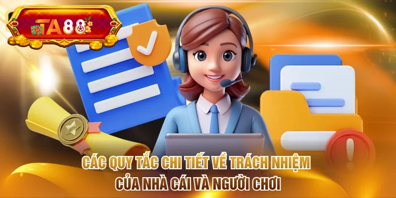 Các quy tắc chi tiết về trách nhiệm của nhà cái và người chơi